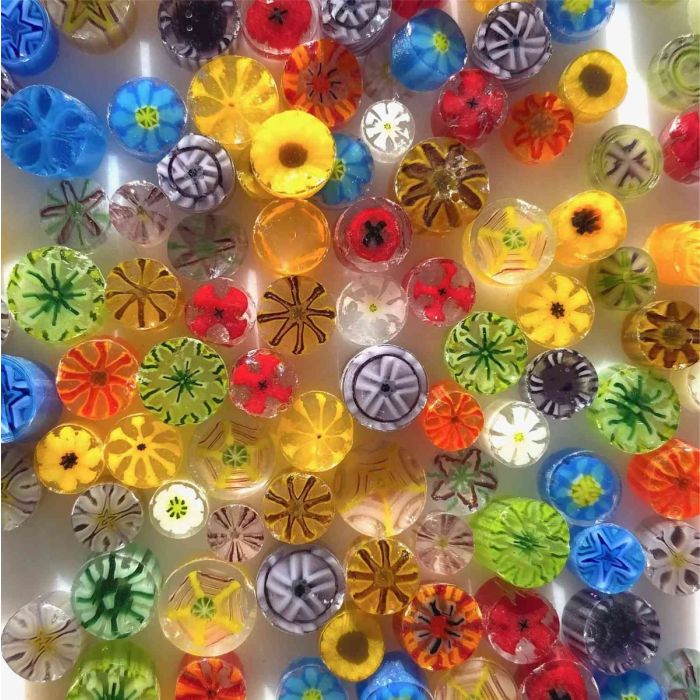 TGE Murrine Flower Mix COE96 - 25g