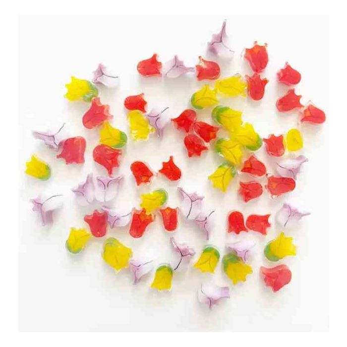 TGE Murrine Mixed Tulip COE96 - 25g