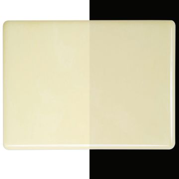 Bullseye French Vanilla Opal Glass Sheet COE90 0137-30F