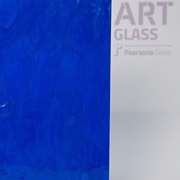 Antique Opalescent Dark Blue