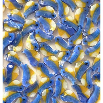 Murrine Blue Bird COE 96 25g