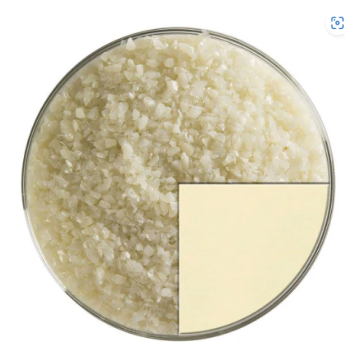 Bullseye French Vanilla Opal Frit COE90 0137