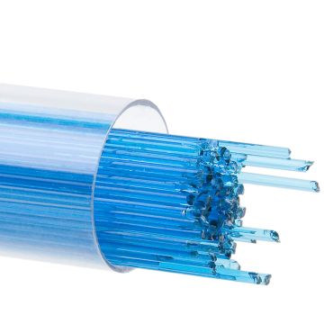 Bullseye Stringers Turquoise Blue 190g COE90 0124-07F
