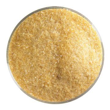 Bullseye Medium Amber Frit COE90 1137