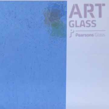 Antique Cathedral Medium Blue Glass Sheet AC4070