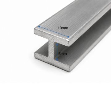 Heaps Lead Came 10 x 5mm Flat Profile