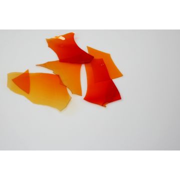 Float Confetti Red Opal
