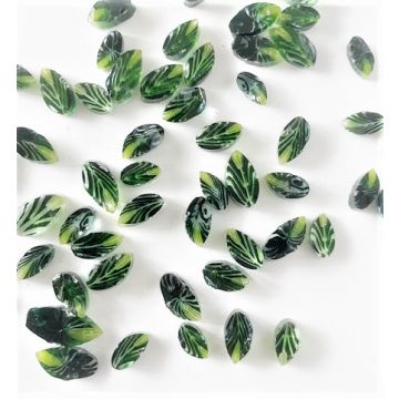 Murrine Green Leaf Float 25g