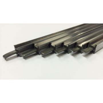 Lead Came 6X5mm (1/4) Flat 