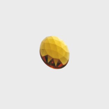 Round Jewel Medium Amber