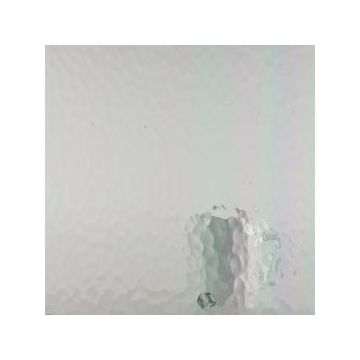 Oceanside Clear Iridescent Hammered