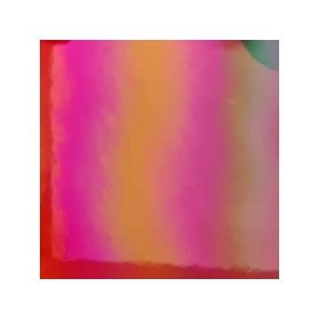 Oceanside Cherry Red Iridescent Transparent