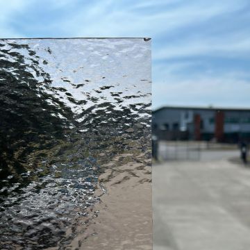 Spectrum Champagne Rolled Rough Glass Sheet 591-1RR
