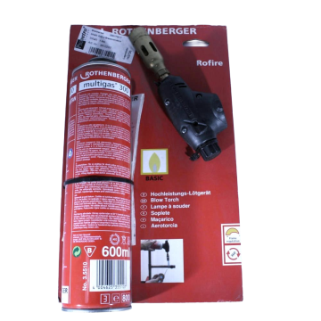 Rothenberg Handheld Torch Kit + Gas Can 3810200