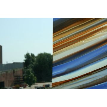 Lamberts Selenium Orange/Blue Opal on Clear