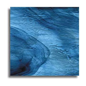 Oceanside Steel/Light Sky Blue Streaky Waterglass