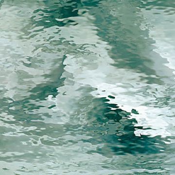 Oceanside Sea Green Waterglass