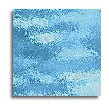 Oceanside Sky Blue Rough Rolled