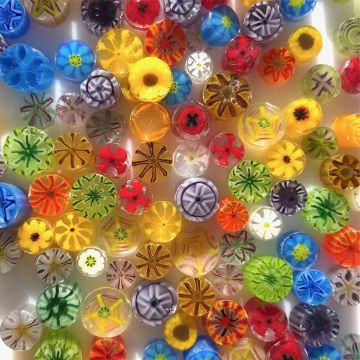 TGE Murrine Flower Mix COE96 - 25g