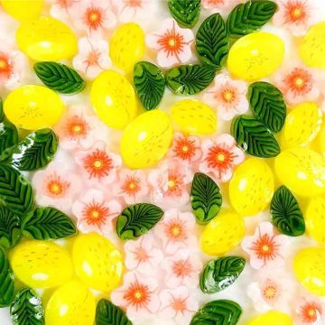 TGE Murrine Lemon Tree Mix COE90 - 50g