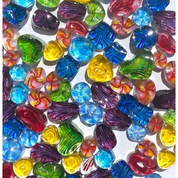 Murrine Rainbow Mix COE 90 25g