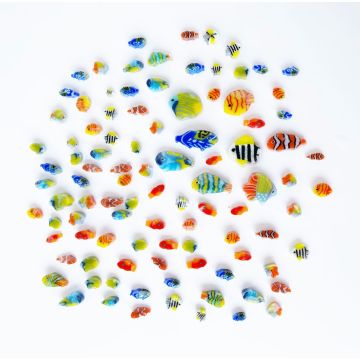 Murrine Tropical Fish Mix COE 90 50g