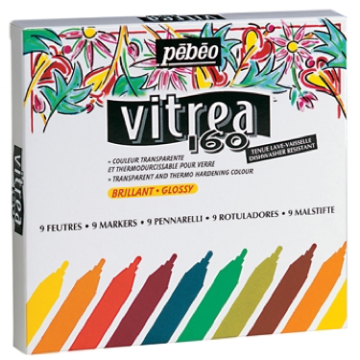Vitrea160   9 Glossy Marker Set