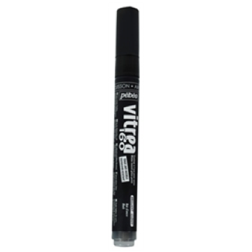 Vitrea160 Marker Ink Black Glossy Glass Paint