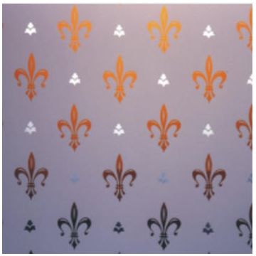 VP 5mm Lam Amber Fleur de Lys