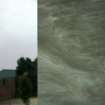 Wissmach Clear/White Wispy