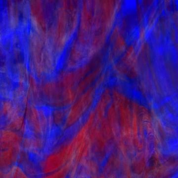 Wissmach Semi-Translucent Blue with Streaks of Purple White 703-WO
