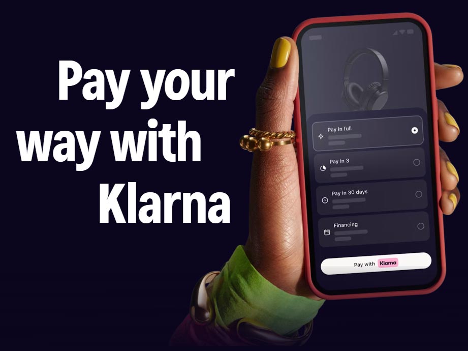 Klarna payment options at Pearsons Glass