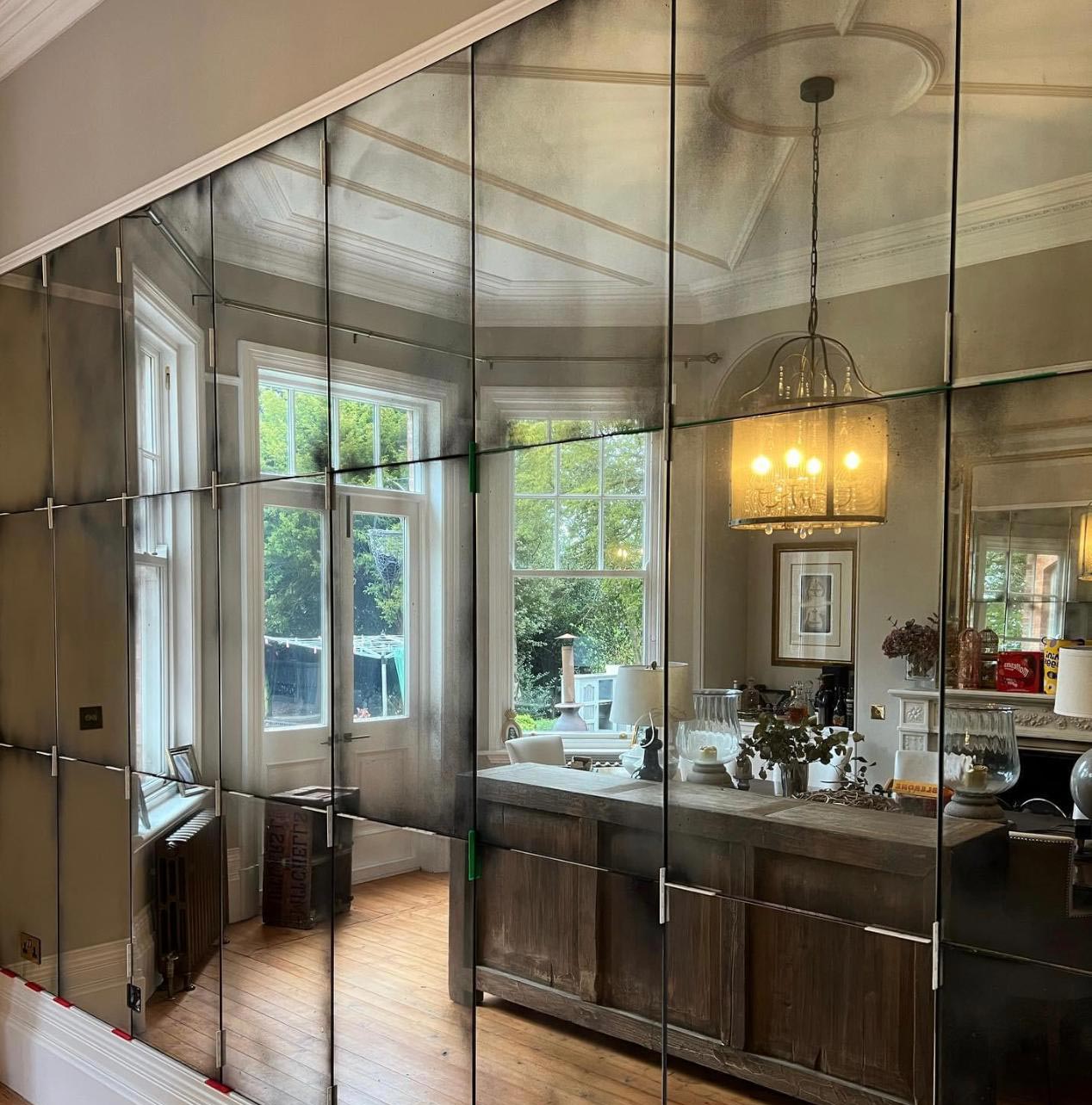 Commercial processed glass applications
