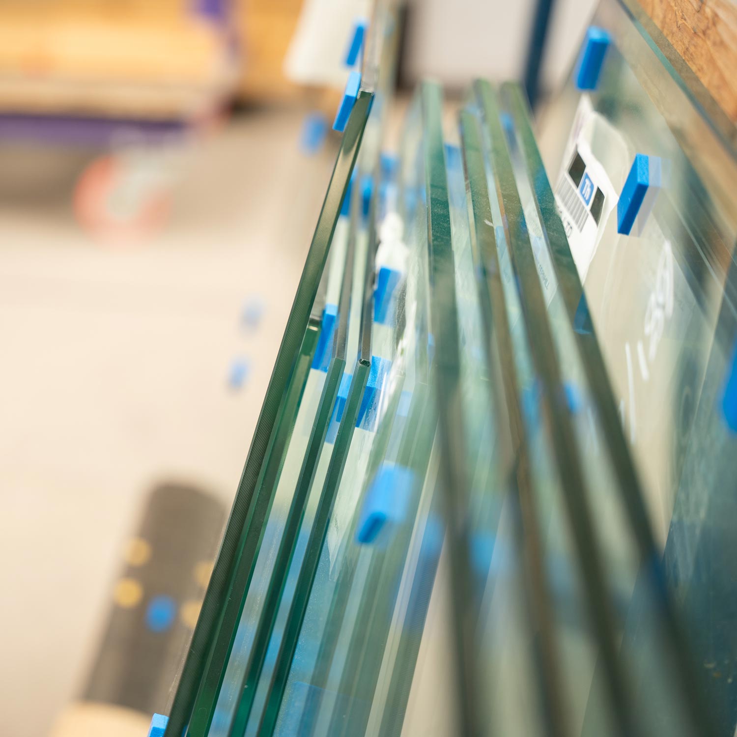 Glass processing detail